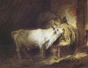 Jean Honore Fragonard The White Bull (mk05) France oil painting art
